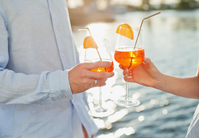 Aperitivo in barca lungo le coste leccesi